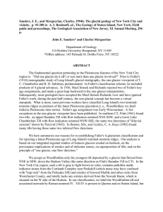 Sanders, J. E., and Merguerian, Charles, 1994b, The glacial geology... in guide and proceedings, The Geological Association of New Jersey, XI...