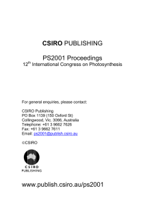 CSIRO PS2001 Proceedings 12