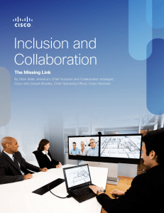 Inclusion and Collaboration The Missing Link