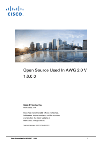 Open Source Used In AWG 2.0 V 1.0.0.0  Cisco Systems, Inc.