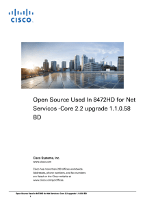Open Source Used In 8472HD for Net BD