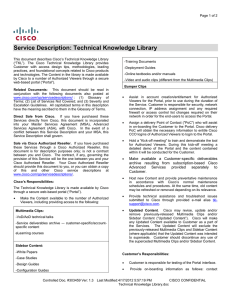 Service Description: Technical Knowledge Library