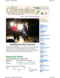 Page 1 of 7 Compiler - October 2010