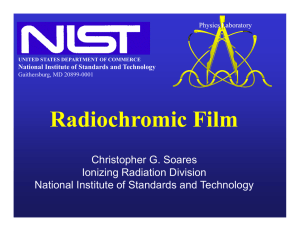 Radiochromic Film