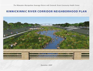 K I N N I C K I N N... KINNICKINNIC RIVER CORRIDOR NEIGHBORHOOD PLAN