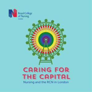 Nursing and the RCN in London