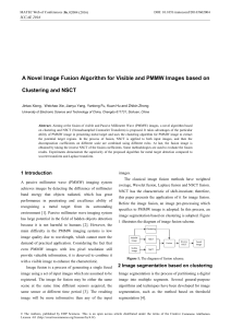 A Novel Image Fusion Algorithm for Visible and PMMW Images... Clustering and NSCT  ICCAE     2016