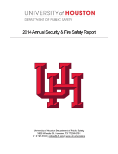 2014 Annual Security &amp; Fire Safety Report