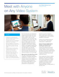 Meet with Anyone on Any Video System