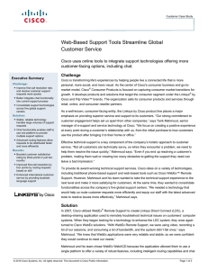 Web-Based Support Tools Streamline Global Customer Service