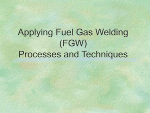 Applying Fuel Gas Welding (FGW) Processes and Techniques