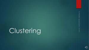 Clustering