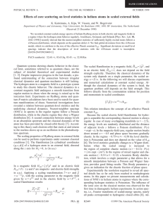 Effects of core scattering on level statistics in helium atoms...