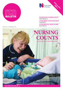 NURSING COUNTS HANDLING COMPLAINTS