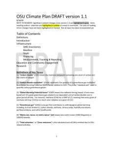 OSU Climate Plan DRAFT version 1.1