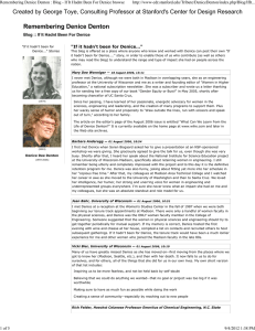 Remembering Denice Denton : Blog - If It Hadnt Been... -cdr.stanford.edu/Tribute/DeniceDenton/index.php/Blog/IfIt...
