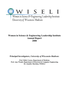 Women in Science &amp; Engineering Leadership Institute Annual Report 2008