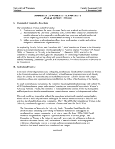 University of Wisconsin Faculty Document 1540 Madison 4 December 2000