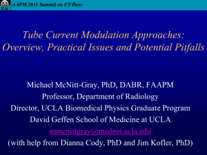 Tube Current Modulation Approaches: Overview, Practical Issues and Potential Pitfalls