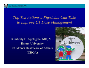 Top Ten Actions a Physician Can Take Emory University