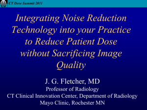 Integrating Noise Reduction Technology into your Practice to Reduce Patient Dose