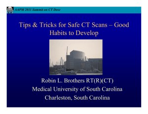 Tips &amp; Tricks for Safe CT Scans – Good
