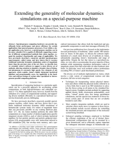 Extending the generality of molecular dynamics simulations on a special-purpose machine