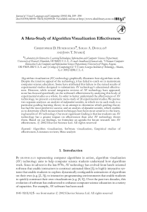 Journal of Visual Languages and Computing (2002) 13, 259^290