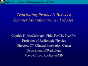 Translating Protocols Between Scanner Manufacturer and Model