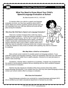 What You Need to Know About Your Child’s Super Duper Handy Handouts!