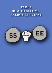 Part 2 How to become energy efficient