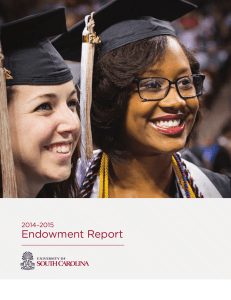 Endowment Report 2014–2015
