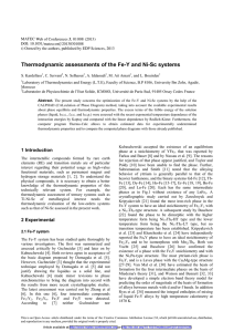 Thermodynamic assessments of the Fe-Y and Ni-Sc systems