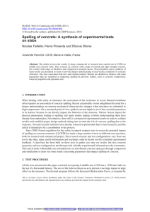 Spalling of concrete: A synthesis of experimental tests on slabs 6