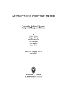 Alternative EMS Deployment Options