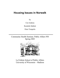 Housing Issues in Norwalk