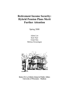 Retirement Income Security: Hybrid Pension Plans Merit Further Attention