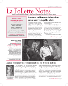 La Follette Notes