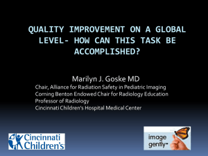 QUALITY IMPROVEMENT ON A GLOBAL LEVEL- HOW CAN THIS TASK BE ACCOMPLISHED?