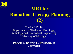 MRI for Radiation Therapy Planning (2)
