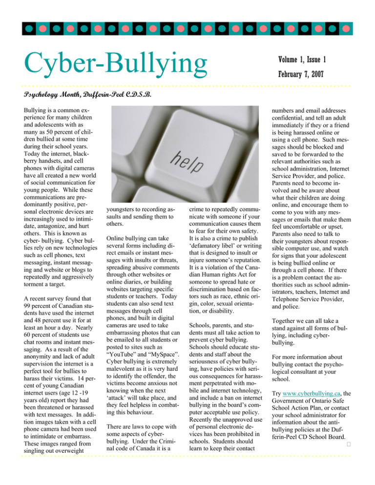 cyberbullying in higher education a literature review