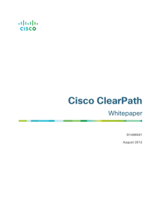Cisco ClearPath Whitepaper  D1498501