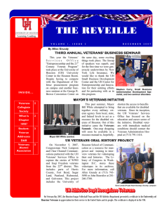 THE REVEILLE THIRD ANNUAL VETERANS’ BUSINESS SEMINAR