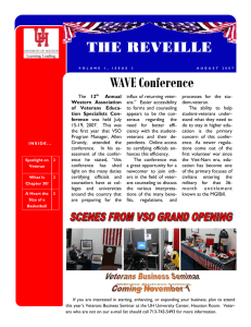 WAVE Conference THE REVEILLE