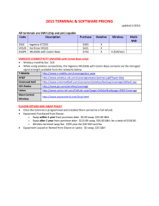 2015 TERMINAL &amp; SOFTWARE PRICING  Code