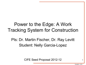 Power to the Edge: A Work Tracking System for Construction