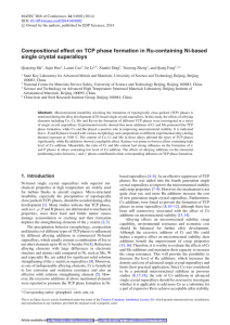 Compositional effect on TCP phase formation in Ru-containing Ni-based