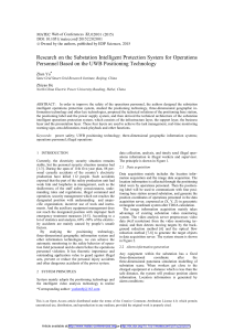 Research on the Substation Intelligent Protection System for Operations