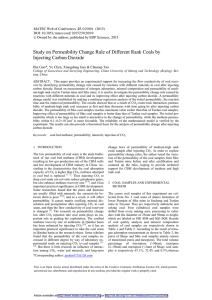 Study on Permeability Change Rule of Different Rank Coals by