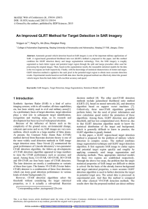 An Improved GLRT Method for Target Detection in SAR Imagery